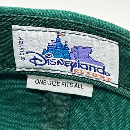 Grizzly Bear Disneys California Adventure Hat Baseball Cap Strapback Green