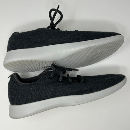 Allbirds Merino Wool Runner Shoes Sneakers Running 0518 NV1 Gray Mens 12