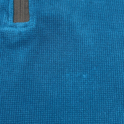 Jackson Hole Fleece Pullover Mens M Medium Blue Quarter Zip Outfitter Trading Co