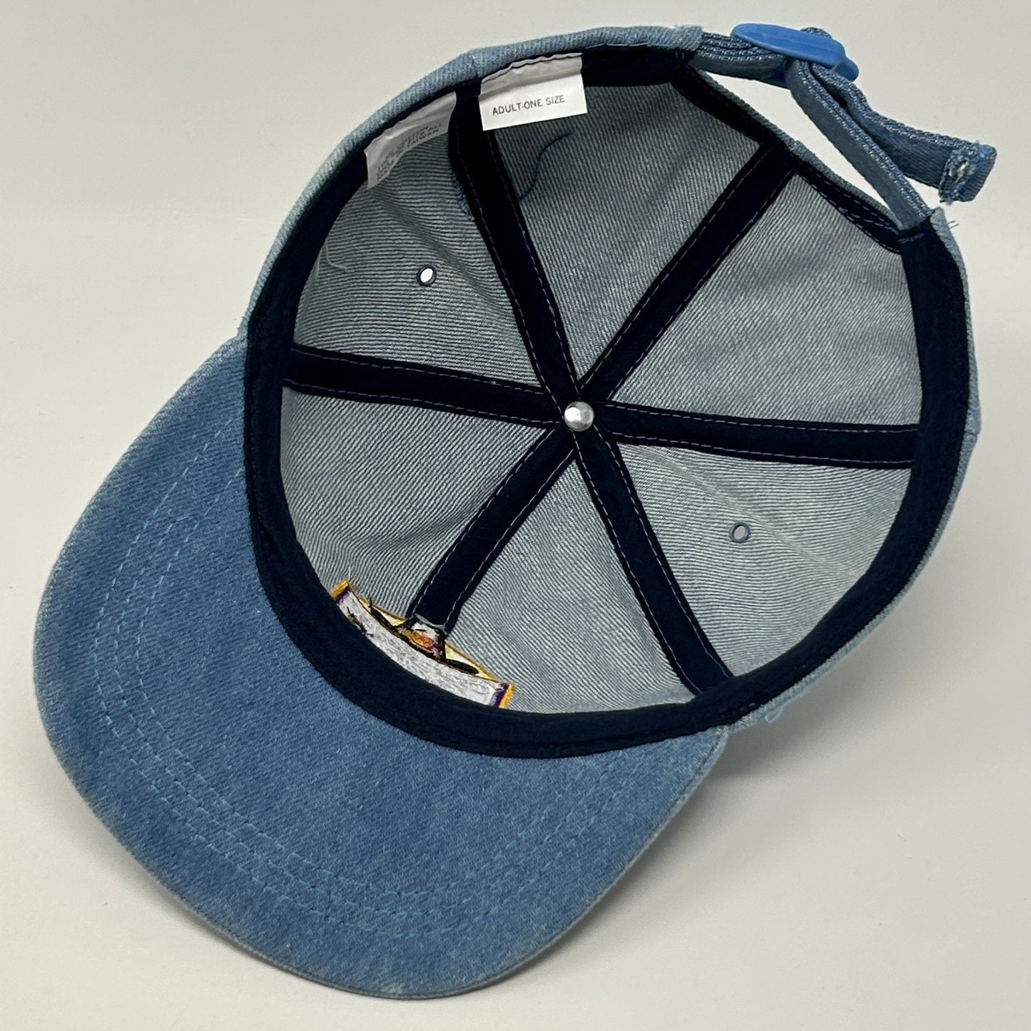 Vintage 90s Crown Royal Country Music Series 93 Hat Cap Western Strapback Blue