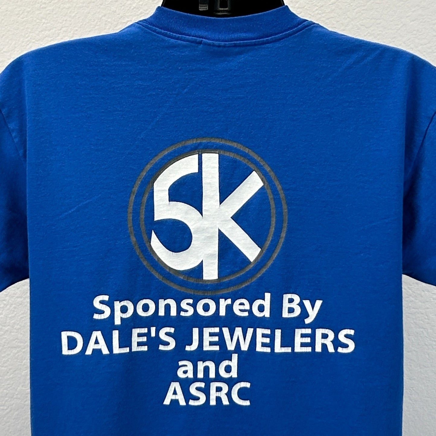 Vintage Y2Ks 2000 Ricks College Homecoming 5K T Shirt BYU Idaho Blue Tee L Large