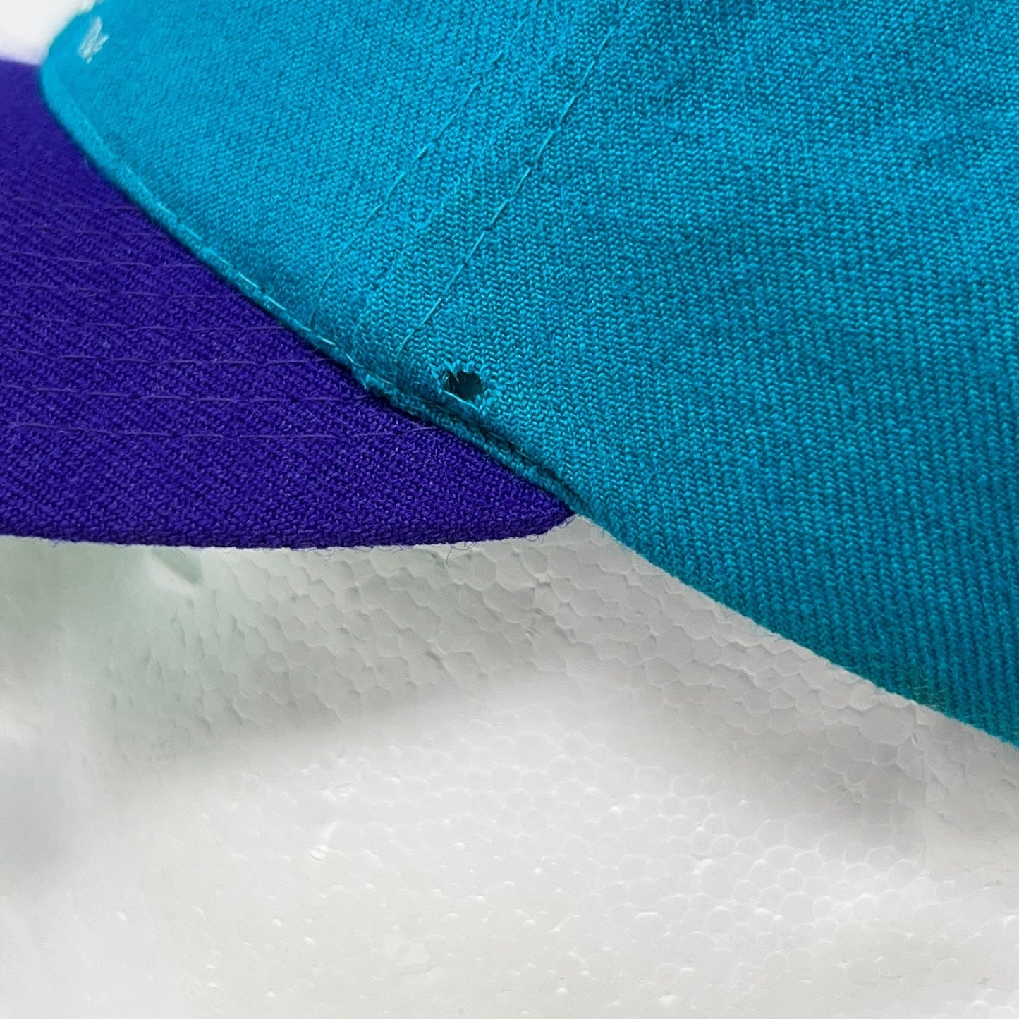 Vintage 90s Charlotte Hornets Hat Baseball Cap Wool NBA Basketball Snapback Blue