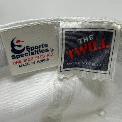 Vintage NFL Logo 1993 Dallas Cowboys Signed Hat Cap White Sports Specialties