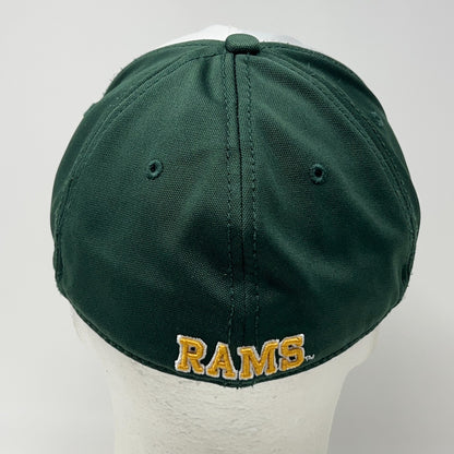 Colorado State Rams Hat Baseball Cap A-Flex Fitted OSFM Green CSU The Game NCAA