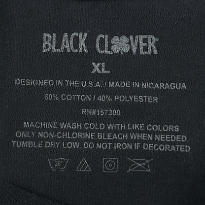 Black Clover I'd Tap That T Shirt Live Lucky Golfer Golfing Black Tee L Large