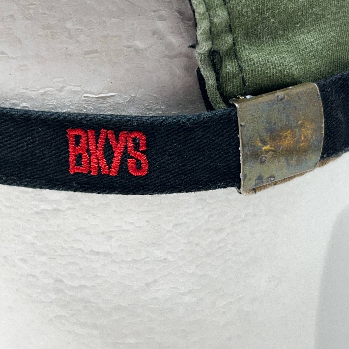 BKYS Lucky Charm Hat Baseball Cap Black Keys Rabbit Camouflage Strapback Green