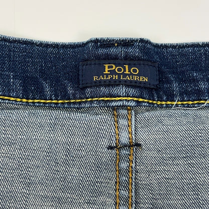 Polo Ralph Lauren Hamilton Denim Jeans Relaxed Fit Straight Stretch Blue 50x31