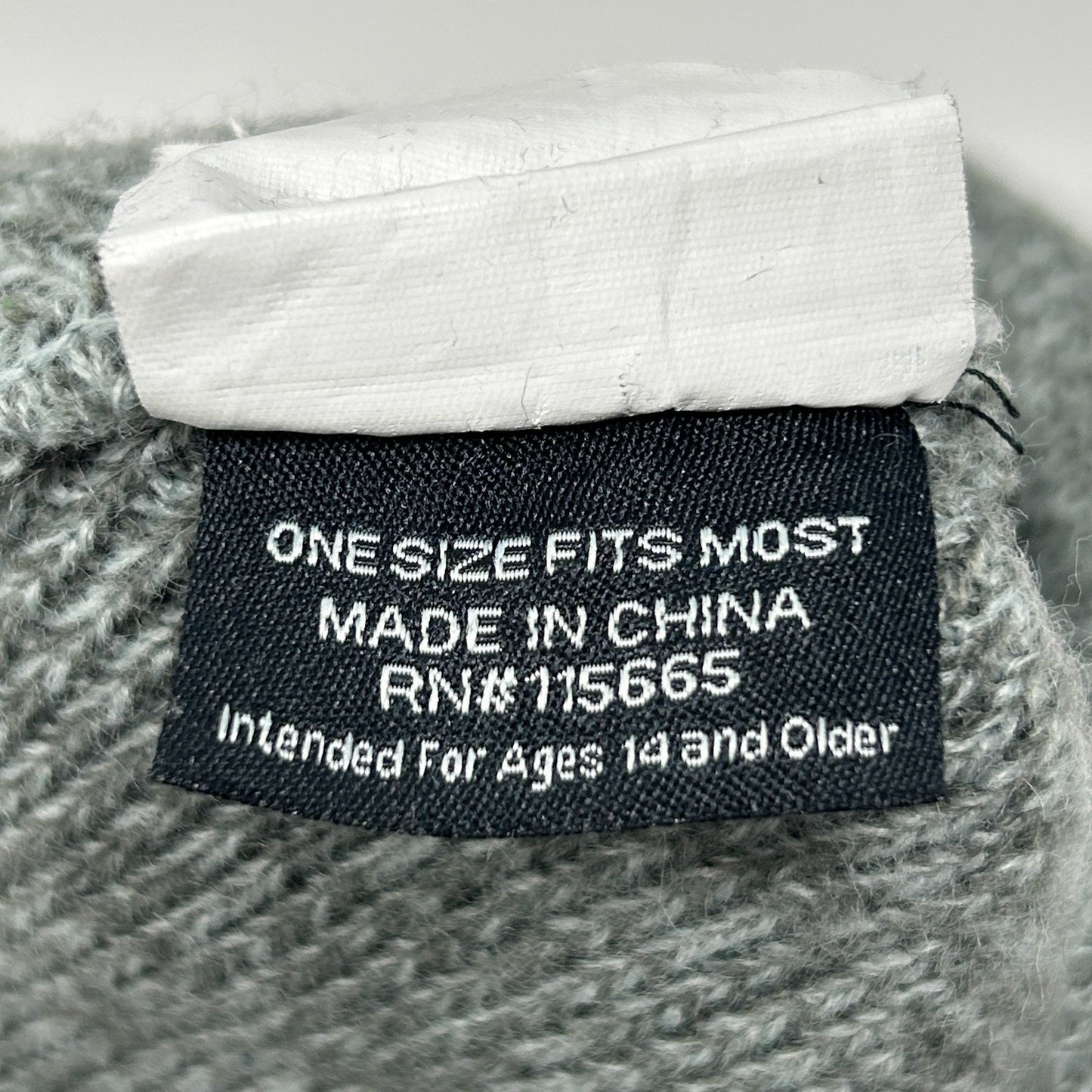 Nintendo NES Controller Beanie Winter Hat Toque Video Gamer Flip Cuffed Gray