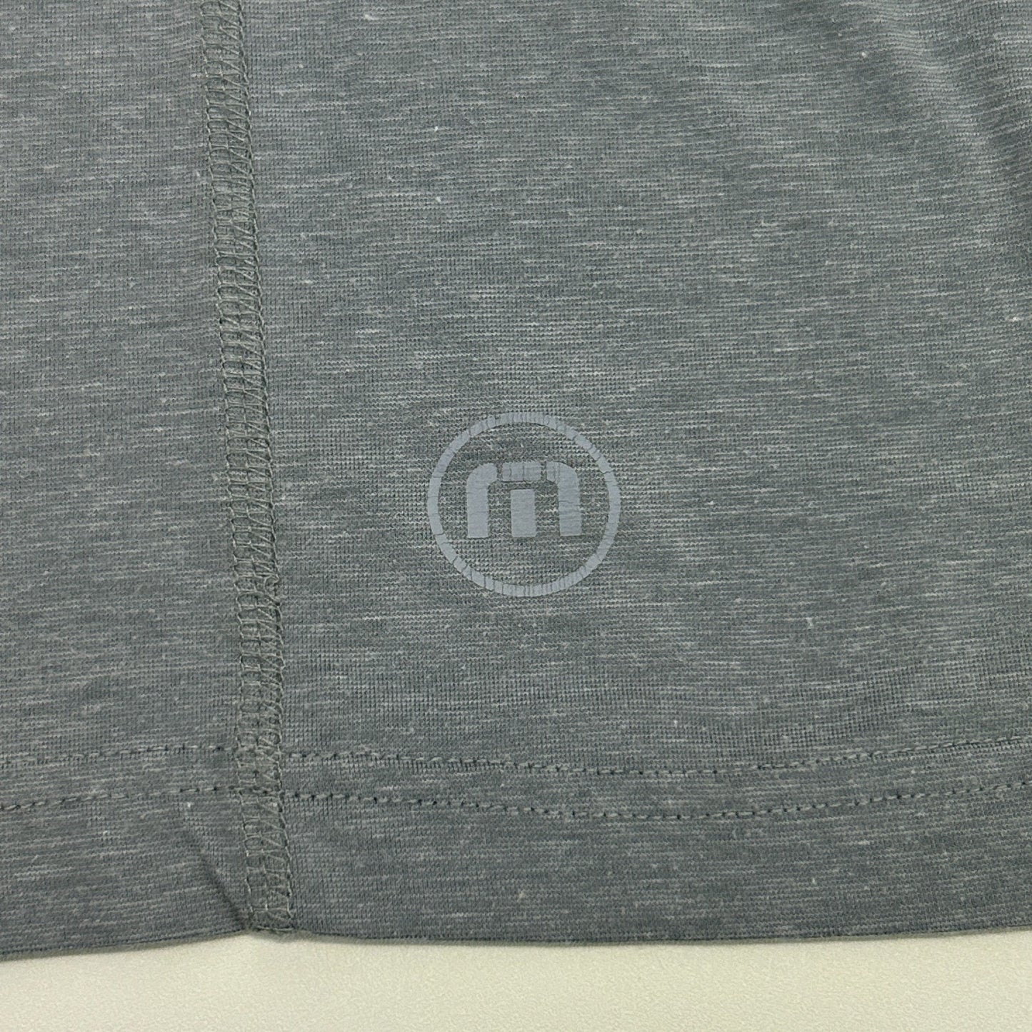 World Series of Poker 1/4 Quarter Zip Shirt Travis Mathew WSOP Gray Mens L Large