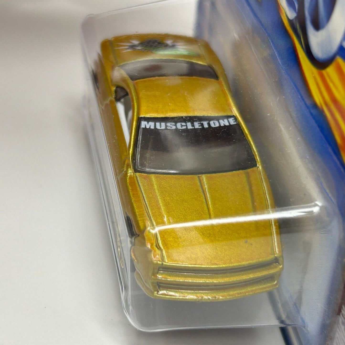 Muscle Tone Hot Wheels Collectible Diecast Car Gold Vintage 2002 Toy Vehicle New