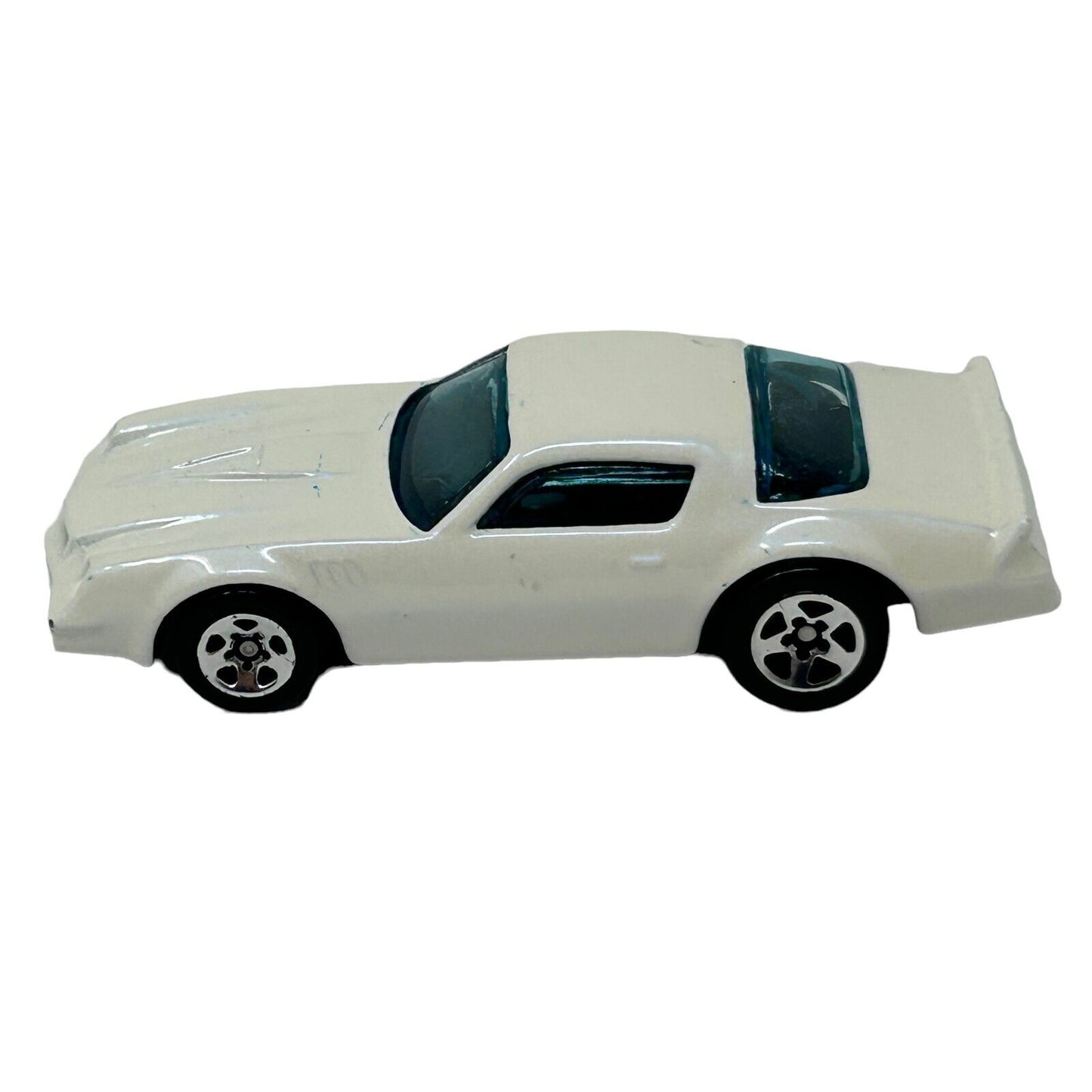 Chevy Camaro Z28 Hot Wheels Diecast Car White Vintage 90s Toy Vehicle Chevrolet