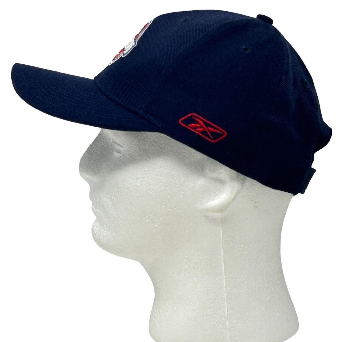 Gorra de béisbol de los Detroit Pistons, gorra con correa trasera, azul, mezcla de lana Reebok, baloncesto, NBA