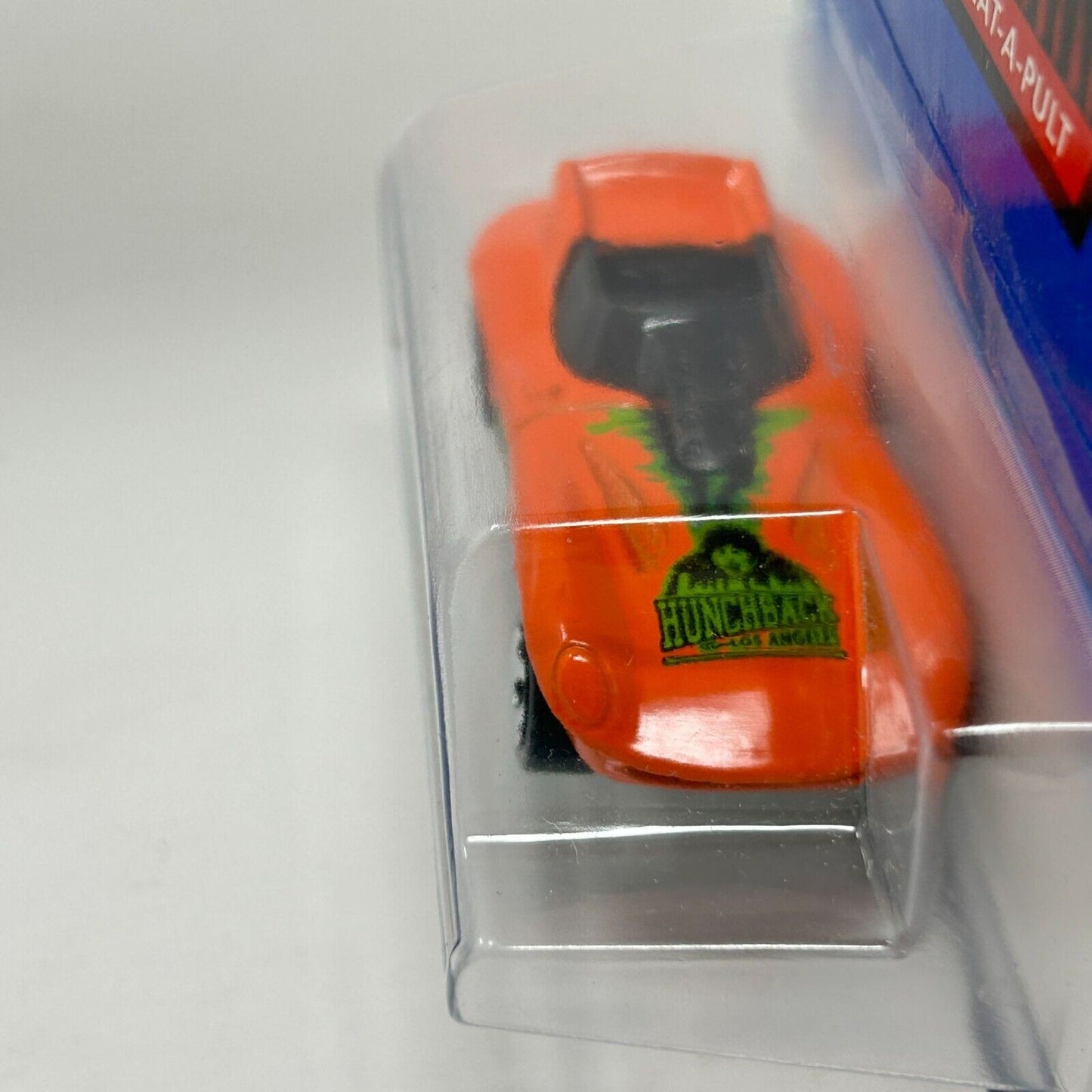 Cat-A-Pult Hot Wheels Collectible Diecast Car Orange Vintage 90s New