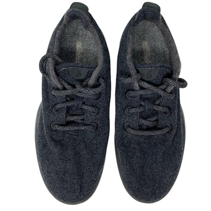 Allbirds Womens Wool Runners Running Shoes Black 0166NVK Low Top Lace Up Size 8