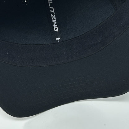 Under Armour UA Freedom Hat Baseball Cap Patriotic USA Black Flex Fitted S-M