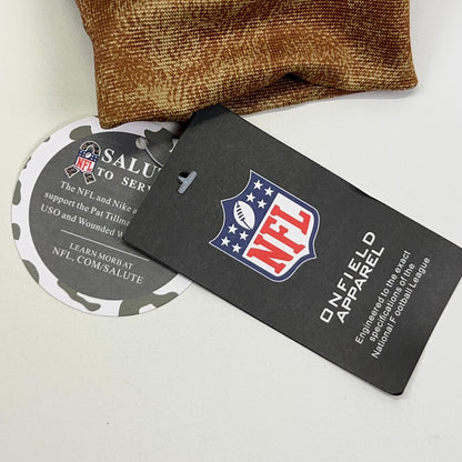 Los Angeles Rams Salute to Service Hoodie Hooded Sweatshirt NFL Brown XL X-Large