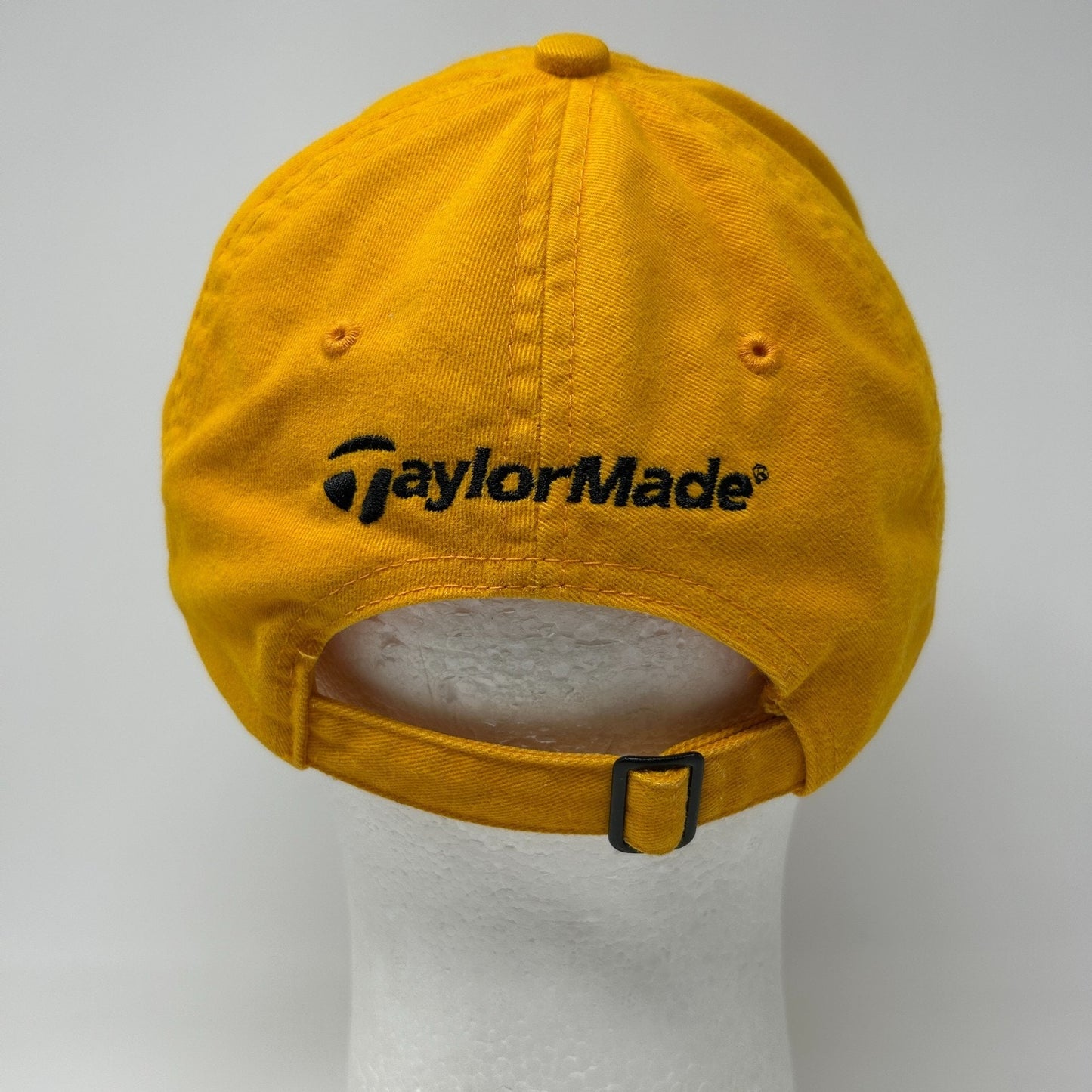 TaylorMade Rossa Putters Dad Hat Cap Golfer Golfing Yellow Strapback 6 Panel