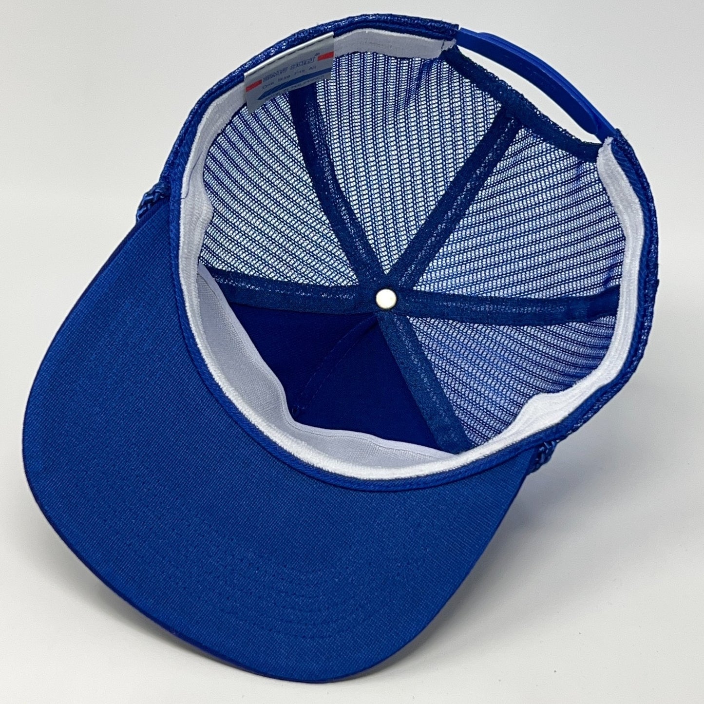 Vintage 90s Toy Show Ipava Illinois Hat Baseball Cap Tractor Rope Snapback Blue