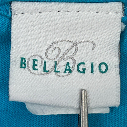 Vintage 90s Bellagio Casino Las Vegas T Shirt Hotel Gambling USA Blue L Large