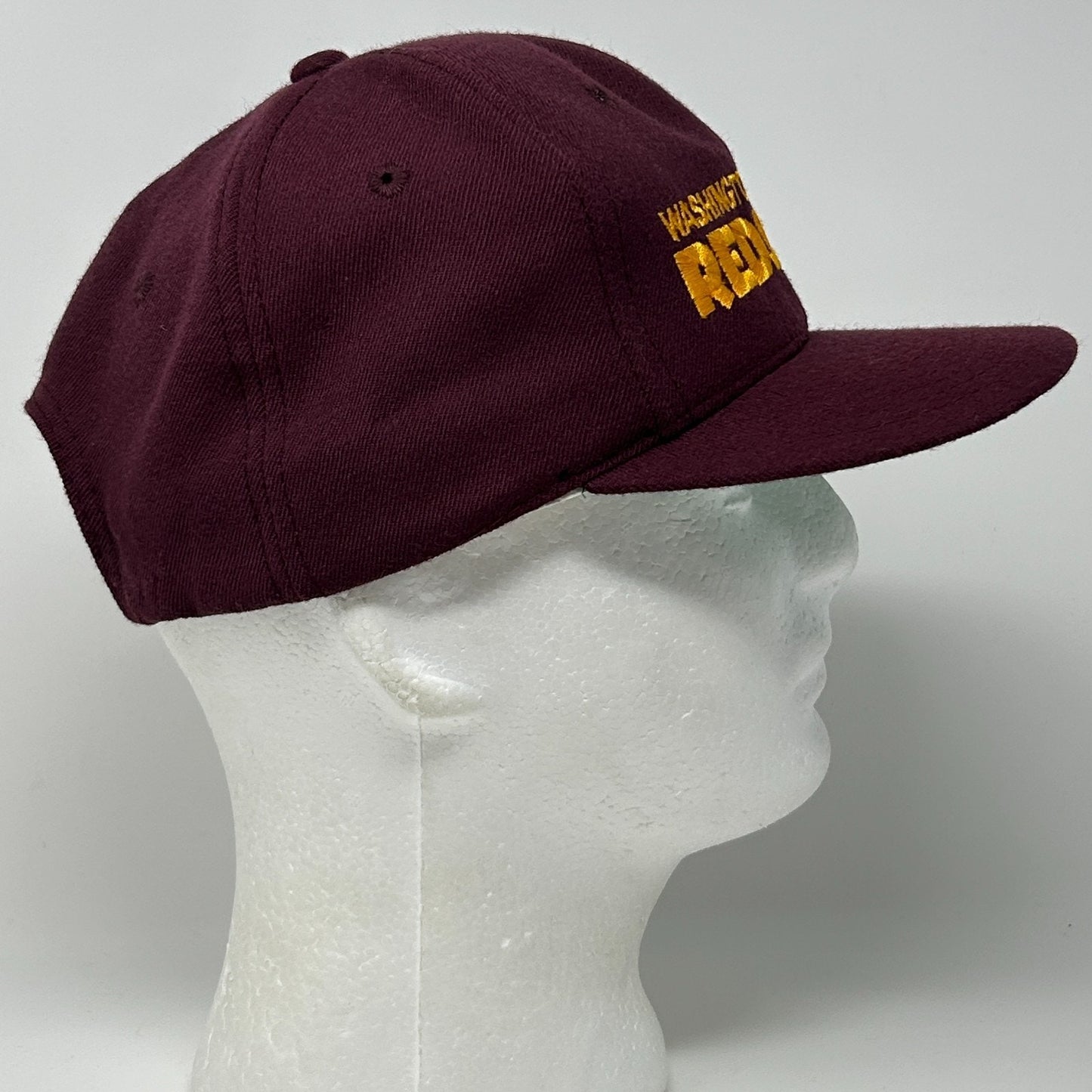 Vintage 90s Washington Redskins Hat Baseball Cap Commanders AJD Snapback Red