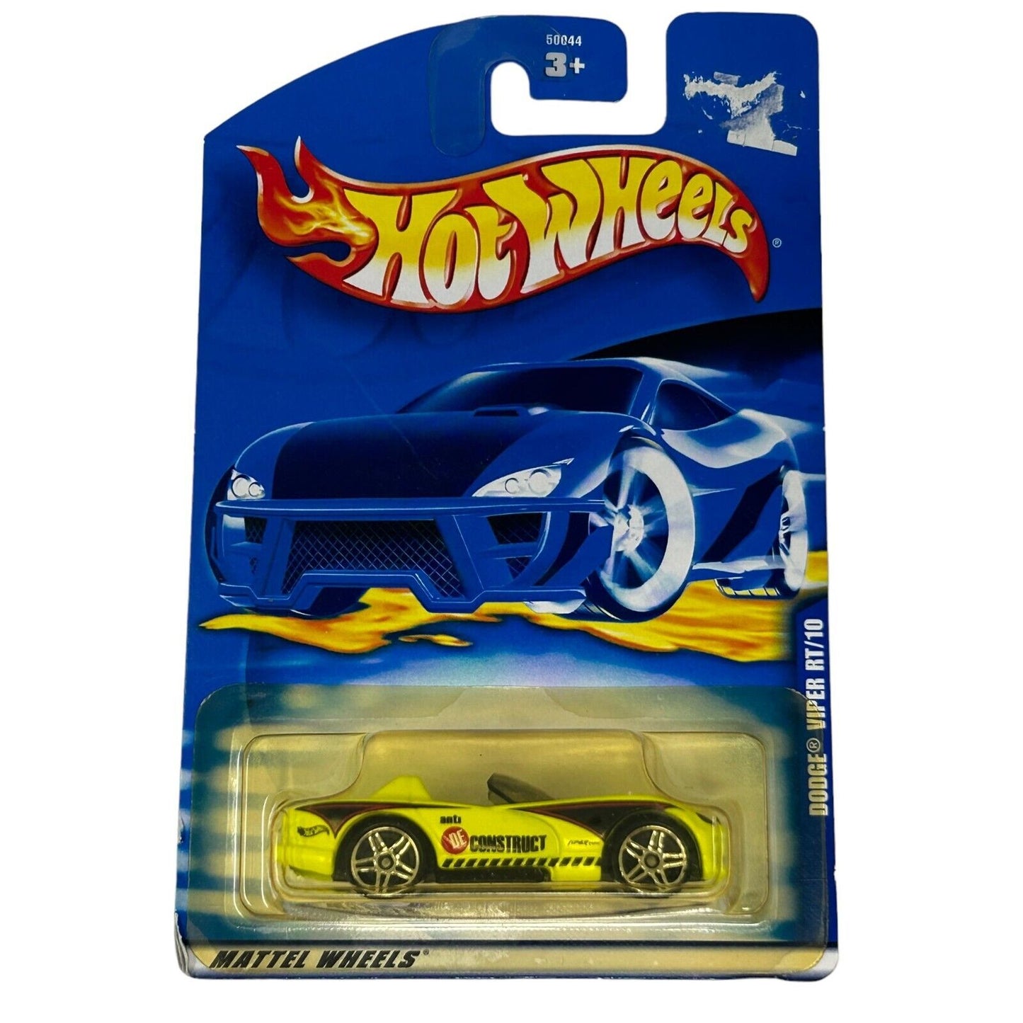 Dodge Viper RT/10 Hot Wheels Collectible Diecast Car Yellow Vintage Y2Ks New