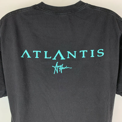 Avery Harden ABOV Atlantis T Shirt 3XL XXXL Rap Hip Hop Graphic Tee Mens Black