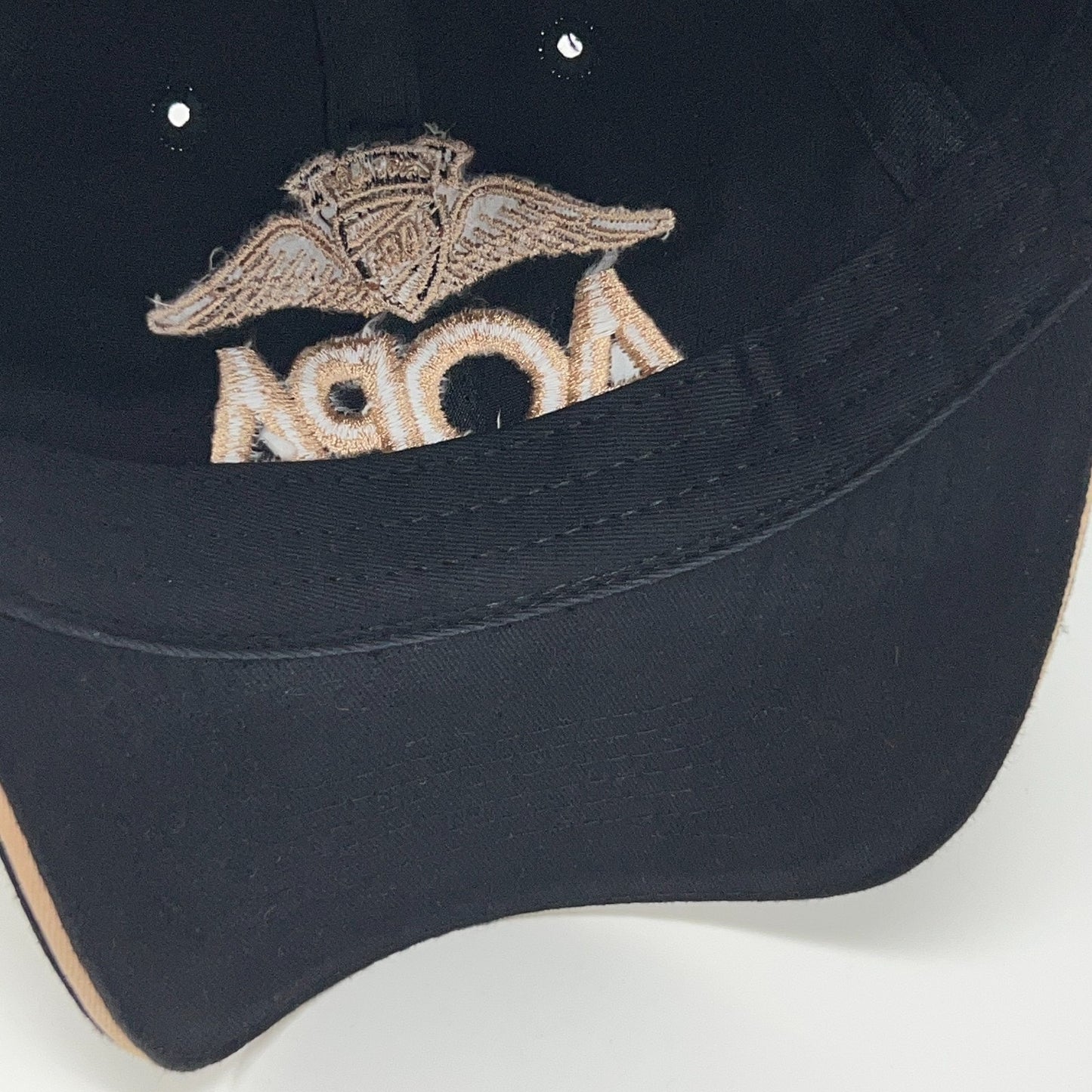 AOPA Aircraft Owners Pilots Assoc Dad Hat Baseball Cap 75 Years Strapback Black