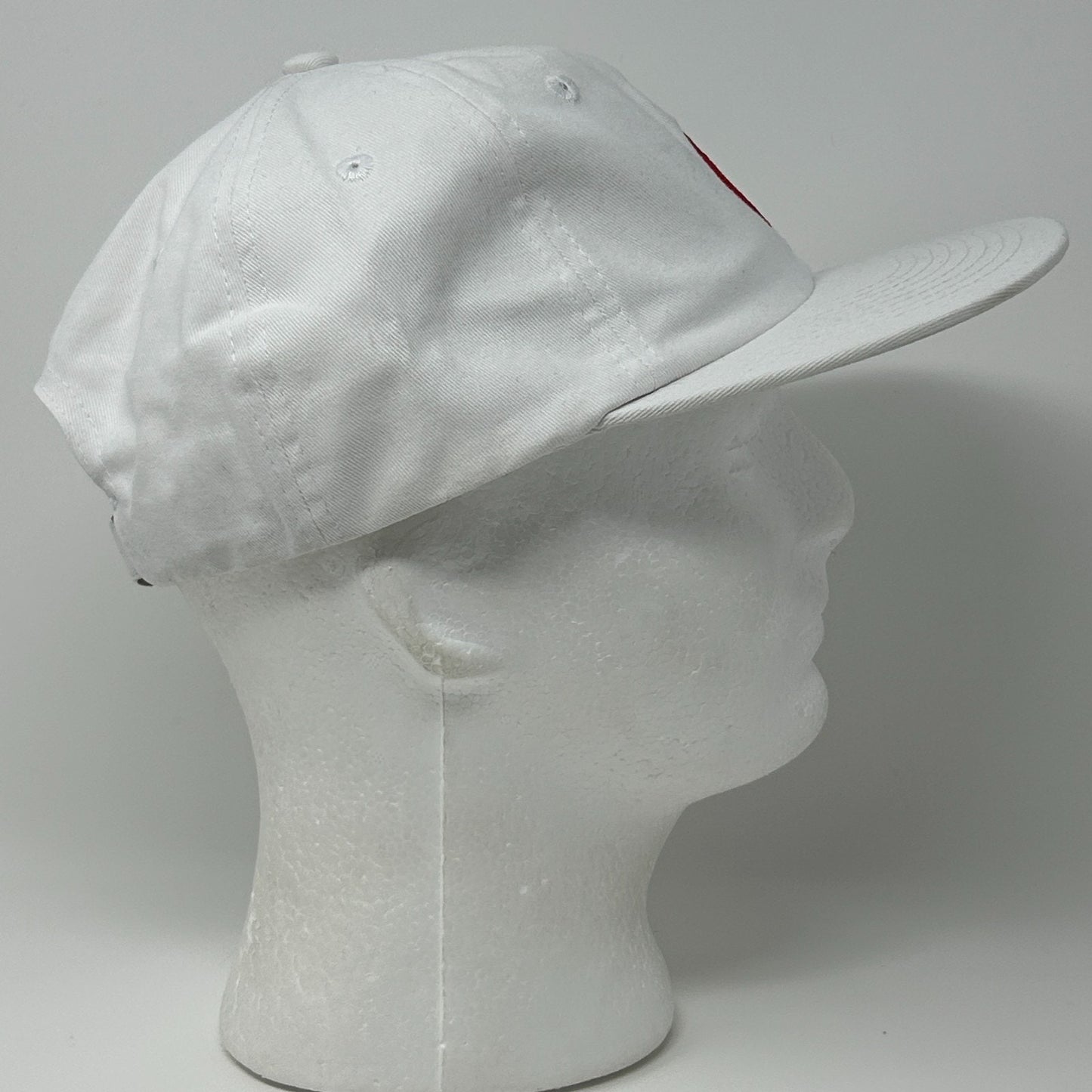 Anti-Kanye Ruin Things Hat Baseball Cap No Kanye West 6 Panel Strapback White