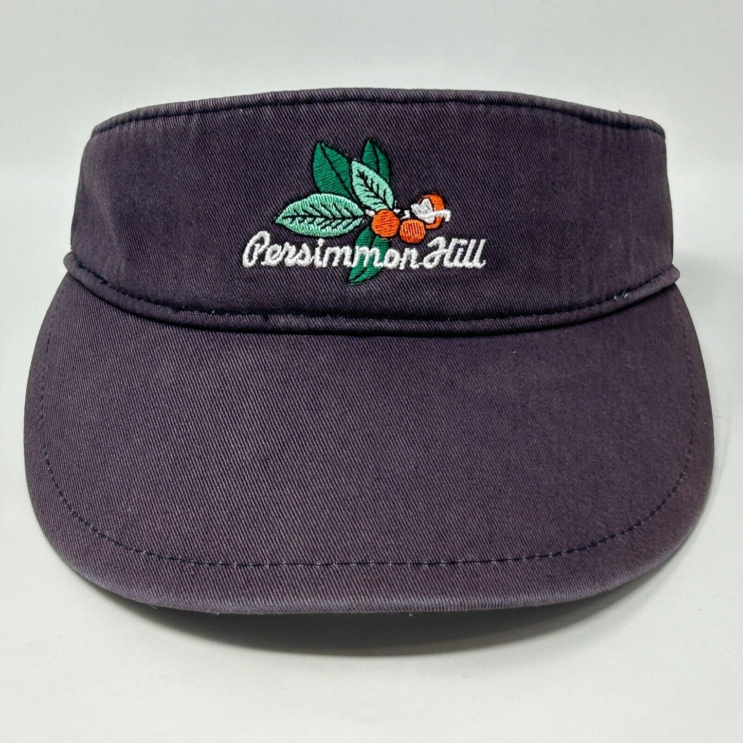 Gorra con visera de Persimmon Hill Golf Club, color azul, para golfistas, Saluda, Carolina del Sur