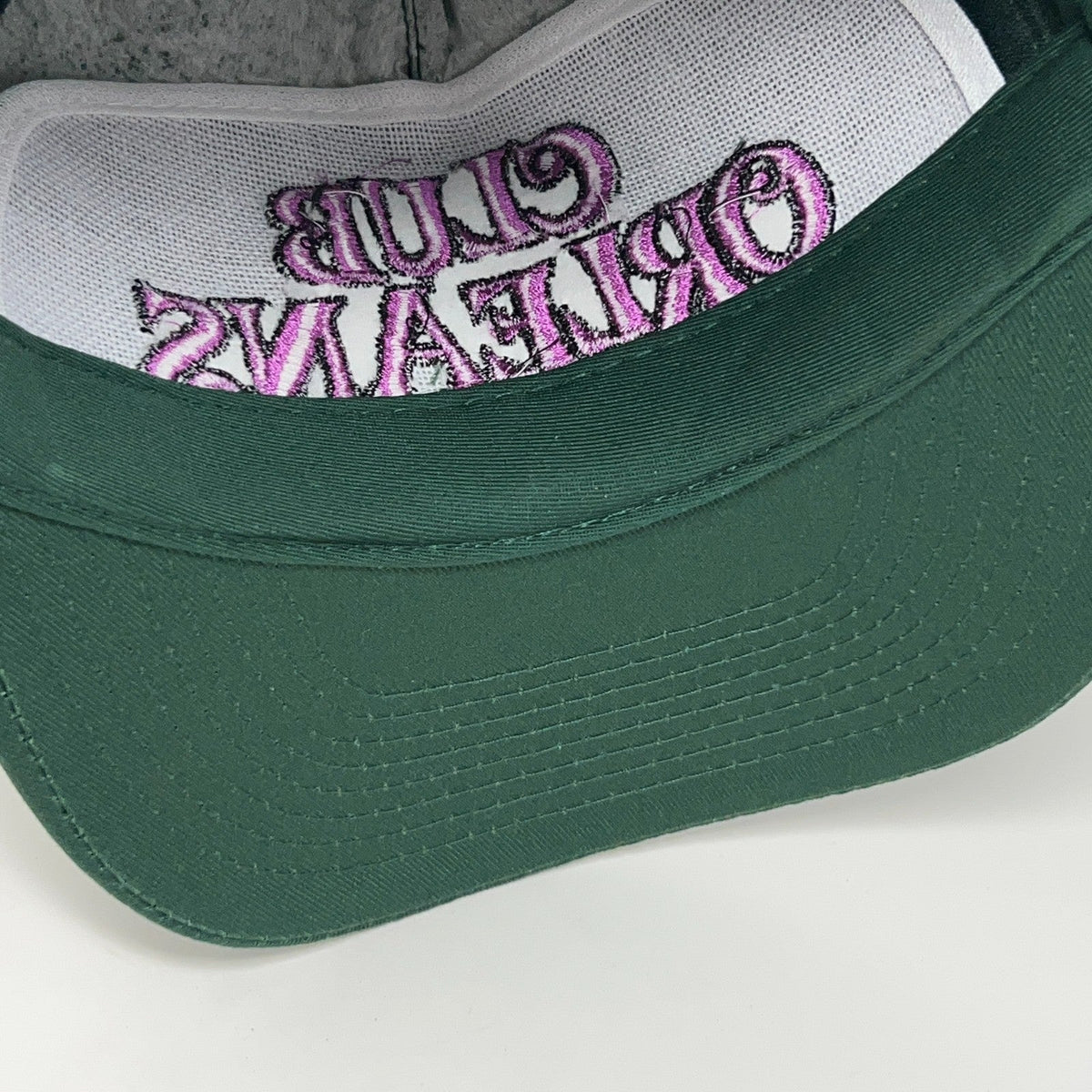 Vintage 90s Club Orleans Casino Las Vegas Hat Baseball Cap Hotel Snapback Green