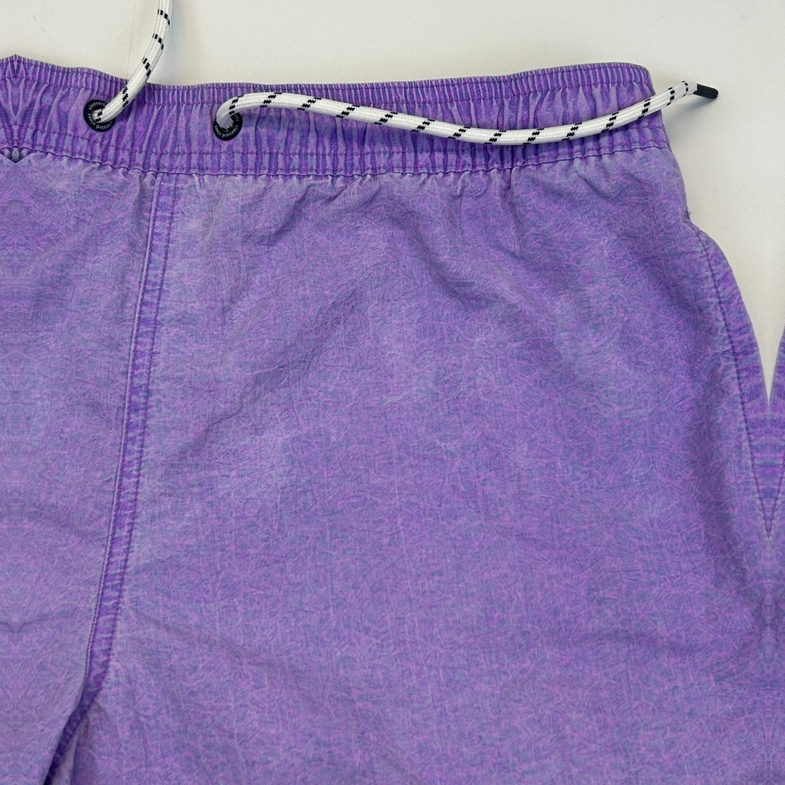 Vineyard Vines Island Swim Trunks Shorts Swimming Pockets Purple Mens M Medium - Neon Vintage