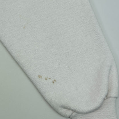 Vintage 90s Christmas Is Love Sweatshirt Laura Trayser USA White Unisex M Medium