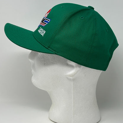 USA BMX Race of Champions 2022 Hat Baseball Cap Tulsa ROC Race Snapback Green