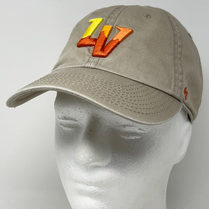 Las Vegas Aviators Dad Hat Baseball Cap MiLB 47 Brand Strapback Beige Tan