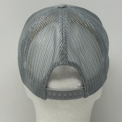 Vintage 80s Winnipeg Canada Trucker Hat Baseball Cap Canadian Gray Mesh Snapback