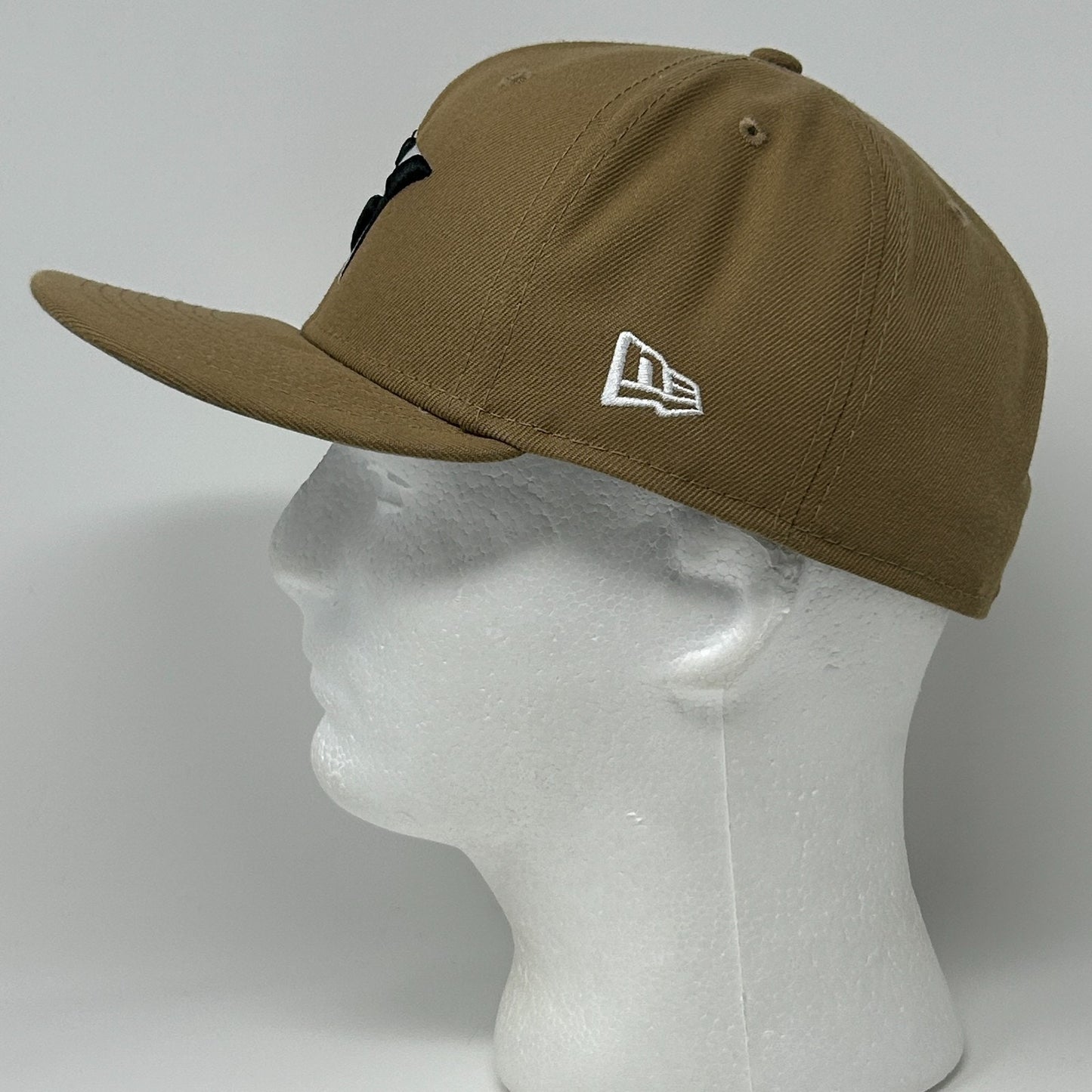 Paper Planes x New Era Hat Baseball Cap Jay-Z Roc Nation Tan Beige Fitted 7 1/2