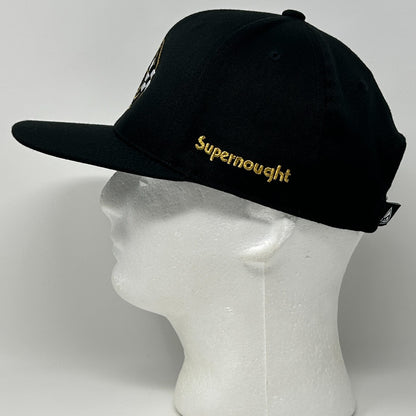 Forbidden Supernought Hat Baseball Cap Mountain Bike MTB Bicycle Snapback Black