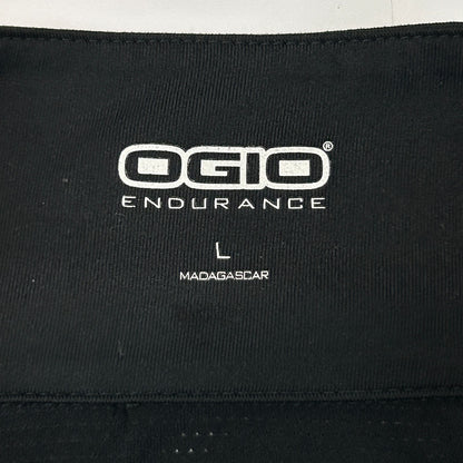 Las Vegas Raiders 1/4 Quarter Zip Shirt Black NFL OGIO Endurance Mens L Large