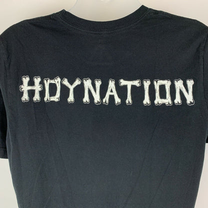 HDYNATION Flosstradamus Camiseta grande Música electrónica EDM DJ Trap Hombre Negro