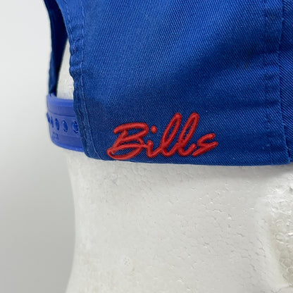 Vintage 90s Buffalo Bills Hat Baseball Cap Team NFL Football AJD Snapback Blue