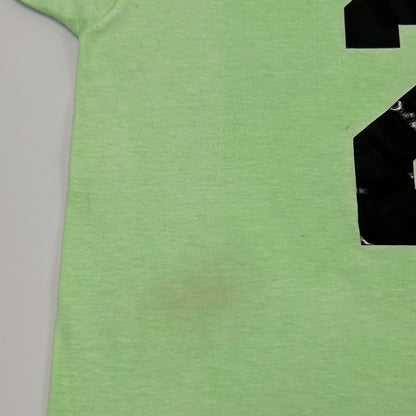 Vintage 80s 90s Kinky Jalapenos T Shirt Baseball Softball Dad USA Green L Large