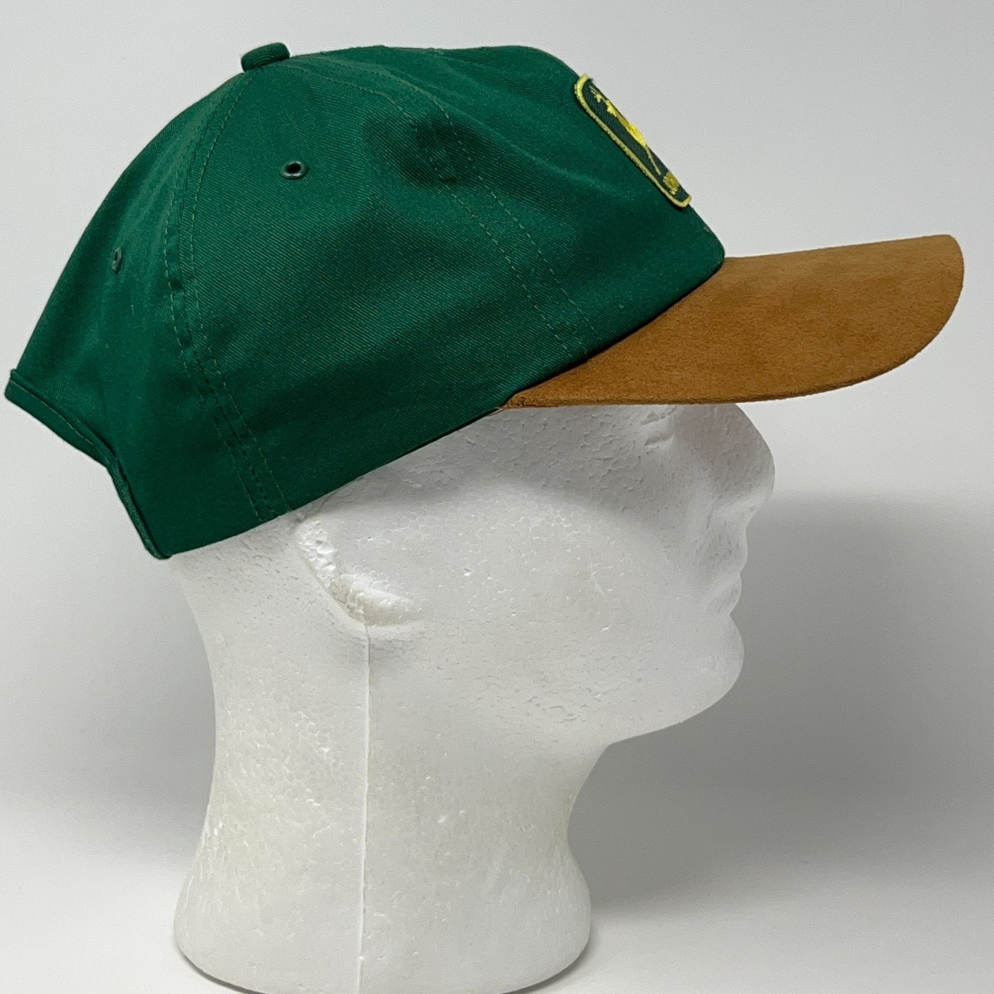 Vintage 90s John Deere Hat Baseball Cap Green Farm Tractor Snapback K-Products
