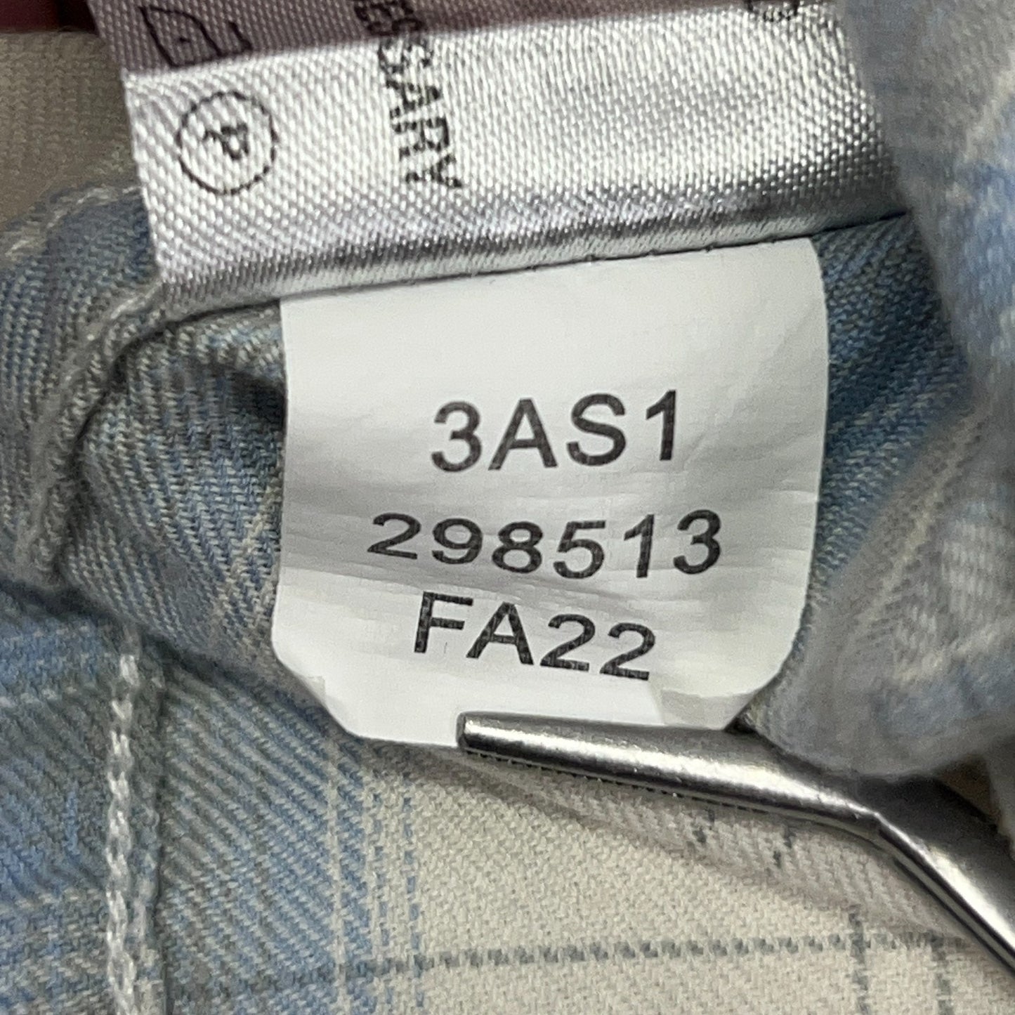 Orvis Classic Fit Shirt Mens L Large Blue Plaid Cotton Tencel Long Sleeve Casual