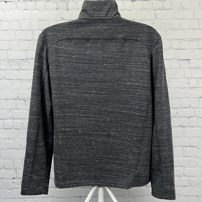 Cowboy Channel Cowboy Christmas 1/4 Quarter Zip Shirt Pockets OGIO Gray L Large