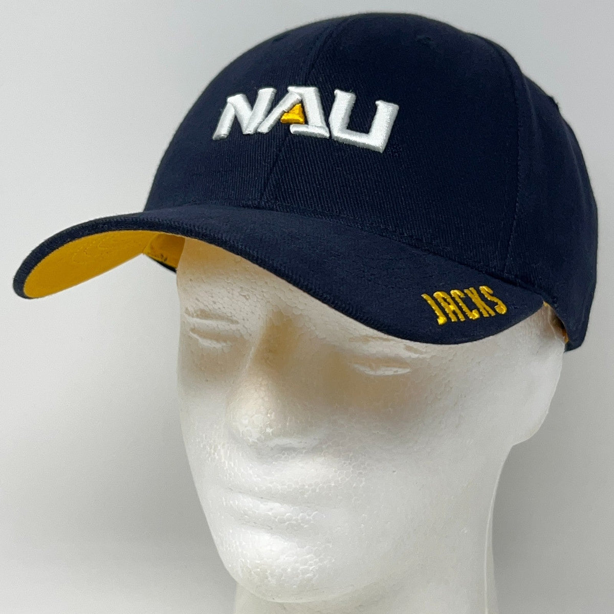 NAU Northern Arizona University Lumberjacks Hat Baseball Cap Navy NCAA Jacks