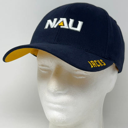 NAU Northern Arizona University Lumberjacks Hat Baseball Cap Navy NCAA Jacks