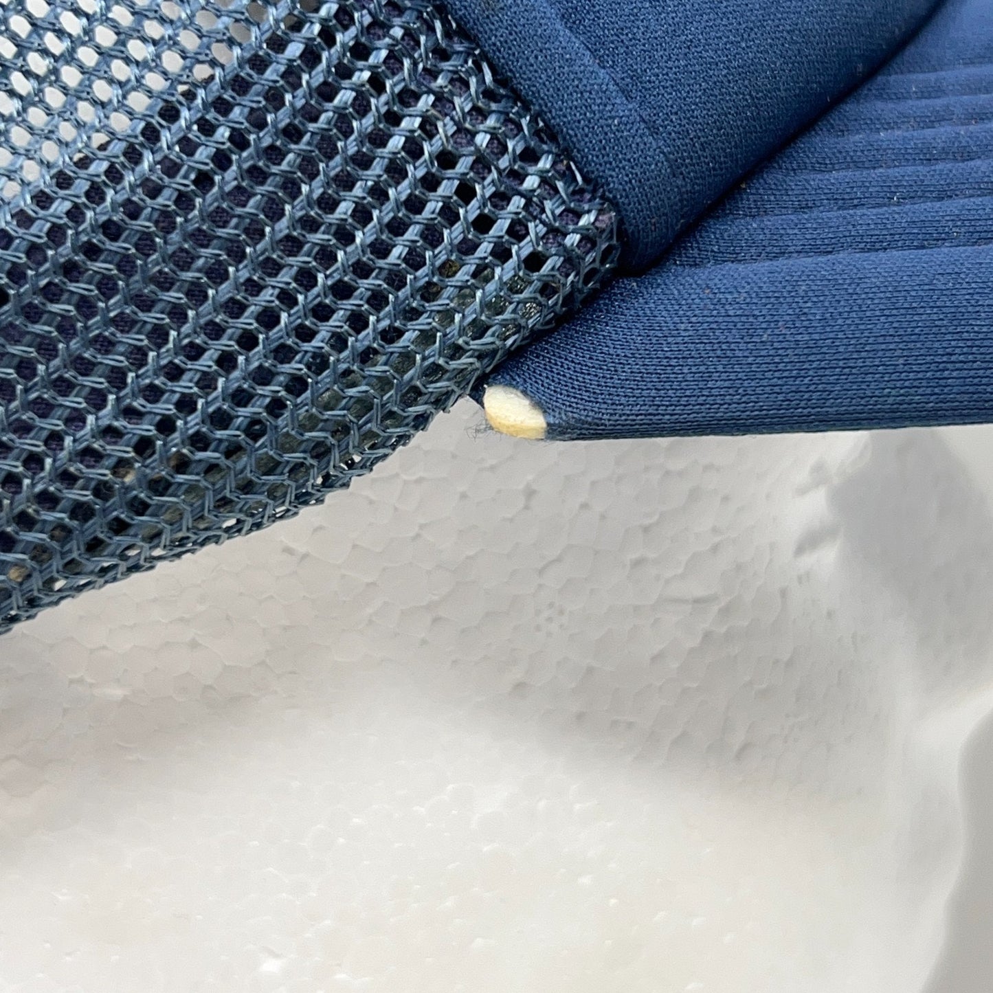 Vintage Blue Trucker Cap Hat Front View