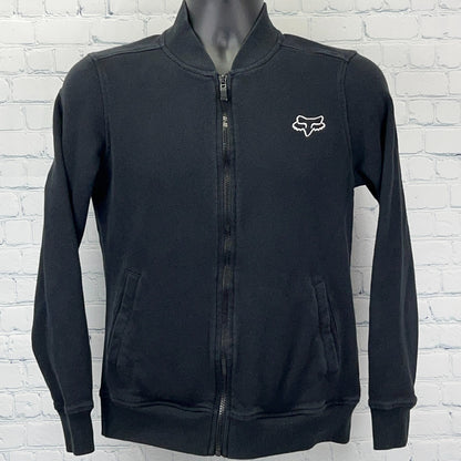 Fox Racing Jacket Black Size Medium Front View