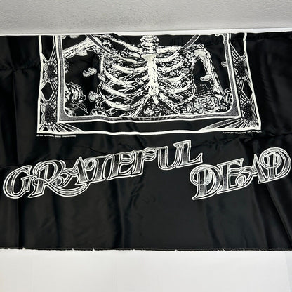 Nikry Co Vintage Grateful Dead Flag Black 3x5 Feet Front View