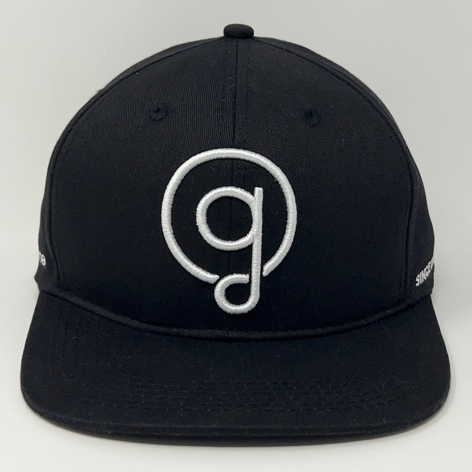 Black Greenlane Holdings Cap with Silver Logo Embroidery on Front, Adjustable Fit
